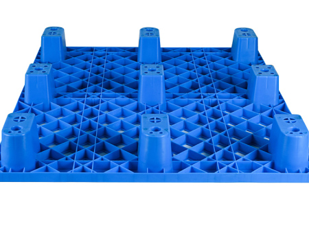 Nine corner grid plastic tray