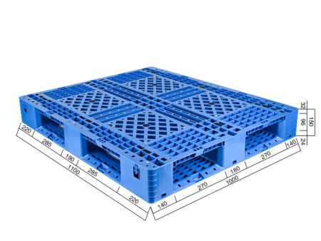 1110Tianzi grid plastic tray