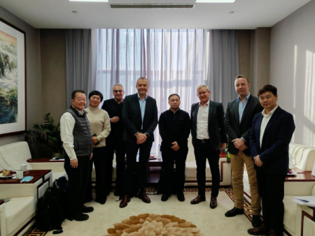 法国利马格兰种业集团和子公司威马.米可多公司领导座谈