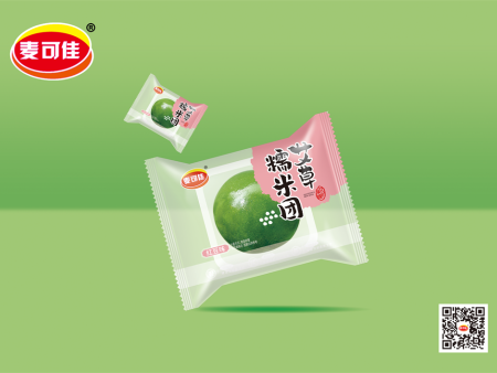 艾草糯米团红豆味