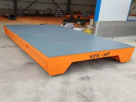 低压供电轨道电动平板车 料场搬运 运行时间长 电动轨道地平车