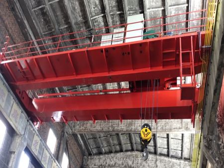 双梁起重机 室内场货场专用起重量大 车间搬运桥式行车 运行稳定