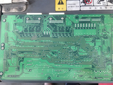 电控维修示例，力至优DC75主板维修