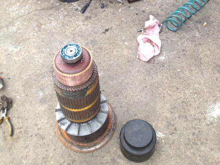 行走电机维修示例