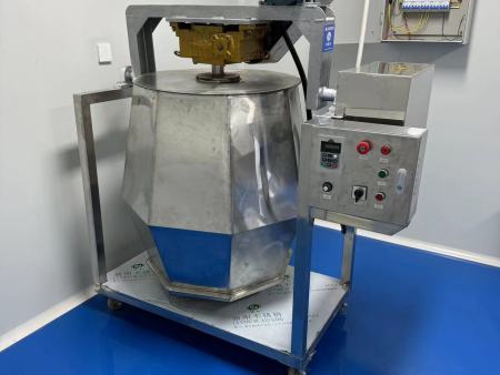 自動倒料八角桶