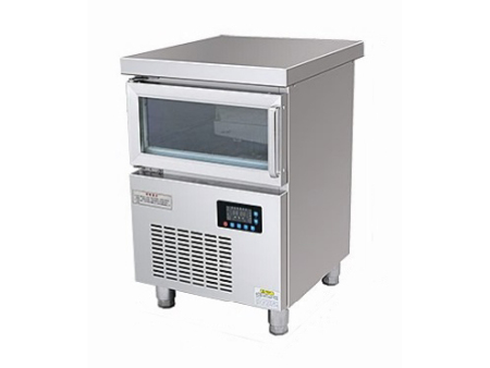 不锈钢吧台式制冰机