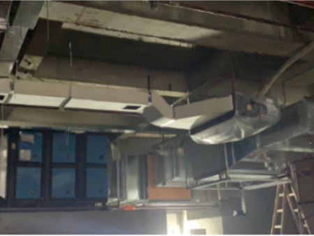 衡阳解放路某美食城油烟净化工程