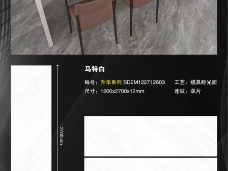 升华模具面——马特白