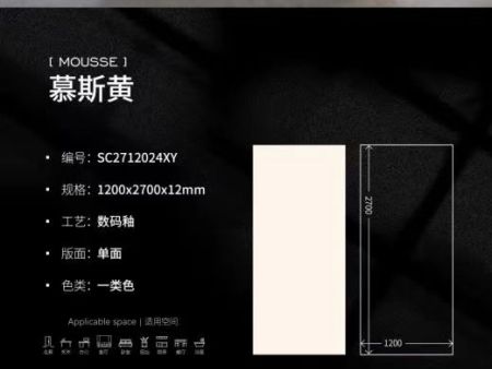 哑光模具面——慕斯黄