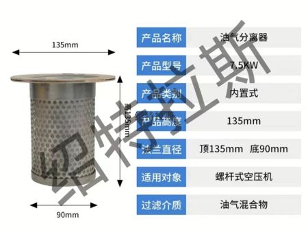 7.5KW油气分离器