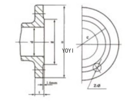 ASME/ANSI B16.5a 法兰