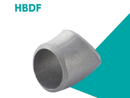 不锈钢45度长半径弯头