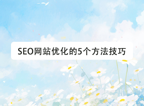 SEO网站优化的5个方法技巧