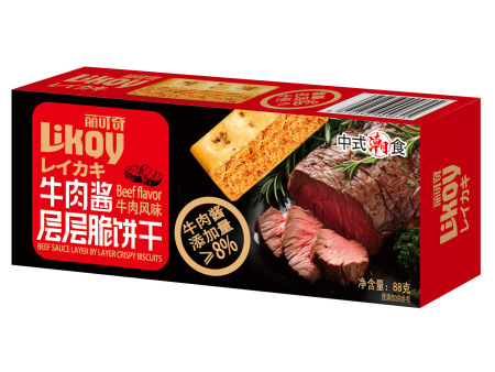 牛肉酱层层脆饼干