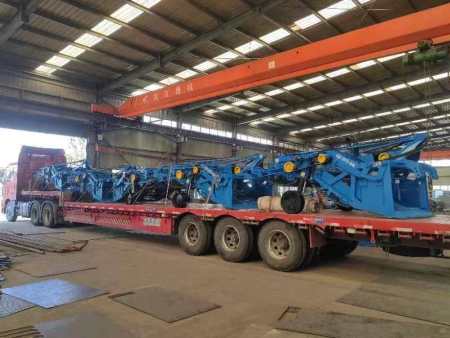 藥材收獲機發(fā)貨