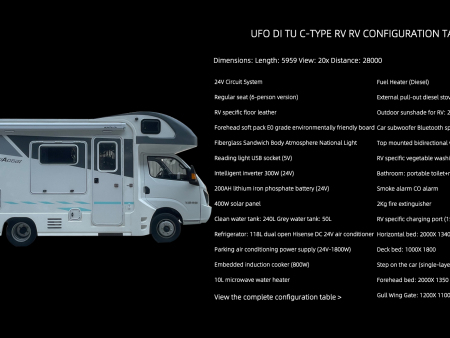 Foton Micro Card Type C RV Foton Micro Card Type C RV