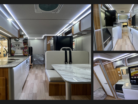 Flying saucer themed ice cream RV Flying saucer themed ice cream RV