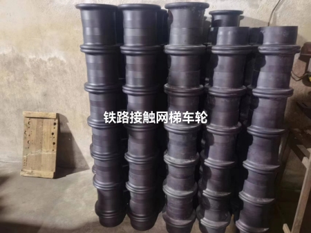 铁路接触网梯车轮