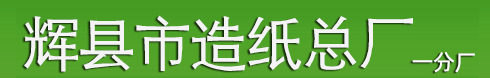 輝縣市造紙總廠一分廠