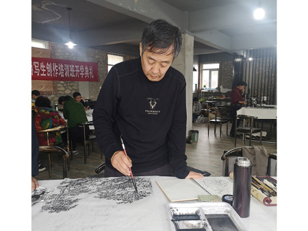 省美协组织写生培训