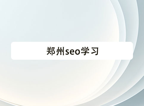 郑州seo学习