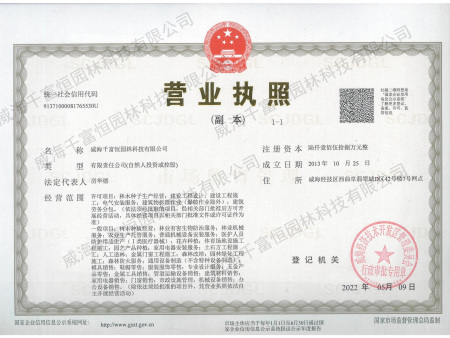 营业执照带水印