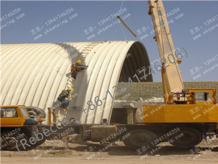 无梁无柱拱形工程