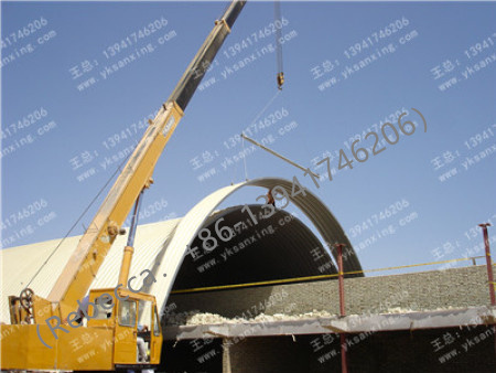 无梁无柱拱形工程