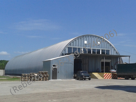 无梁无柱拱形工程