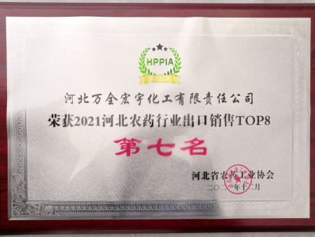 2021出口创汇第七名