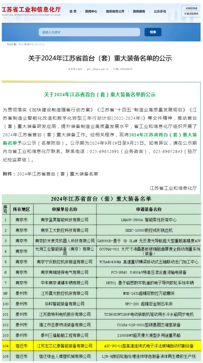 成功通过 “2024年首台套重大装备”认定
