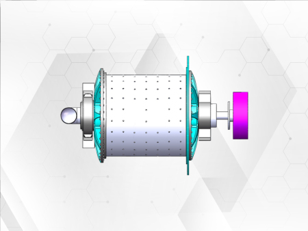 新型直聯(lián)中心傳動(dòng)球磨機(jī)