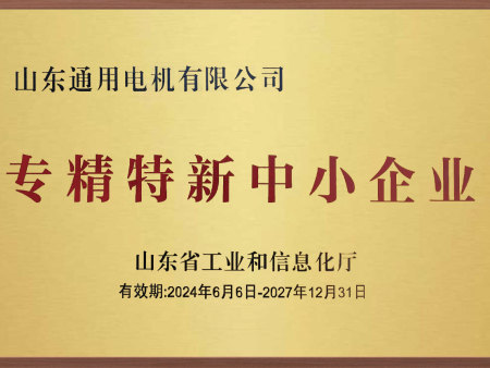 专精特新中小企业