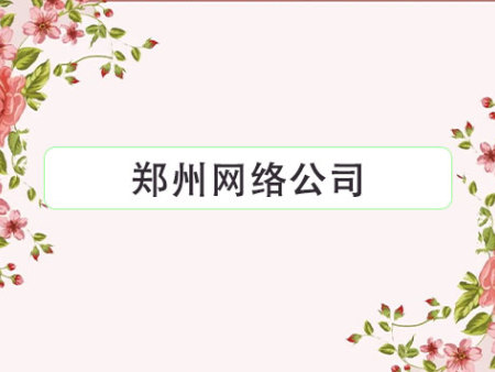 郑州网络公司