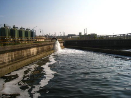 临沂市政污水处理厂，管道安装