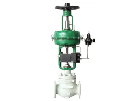 顶装手轮气动调节阀