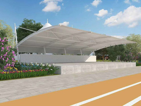 膜结构场馆看台