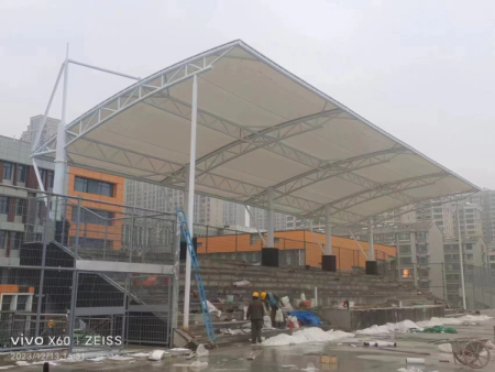 膜结构场馆看台