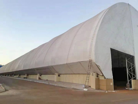 大型膜结构煤棚