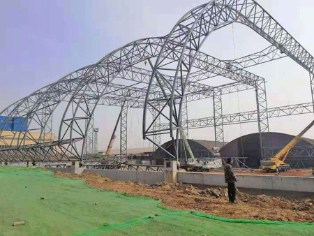 大型膜结构煤棚