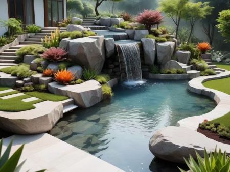 假山鱼池设计施工