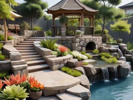 假山鱼池设计施工