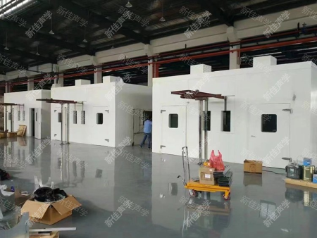 双开门测试静音房