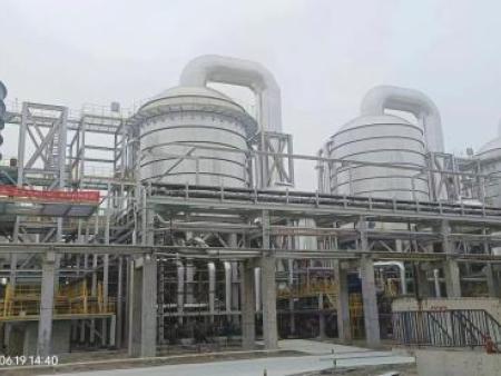 Multi-effect plate evaporator + MVR, chemi-mechanical pulp, 2000t H2O/h, 65%DS Multi-effect plate evaporator + MVR, chemi-mechanical pulp, 2000t H2O/h, 65%DS