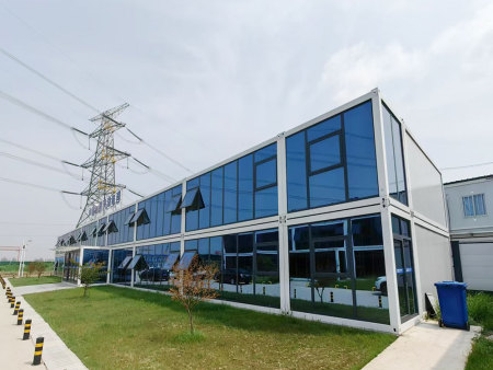 双层玻璃幕墙打包箱