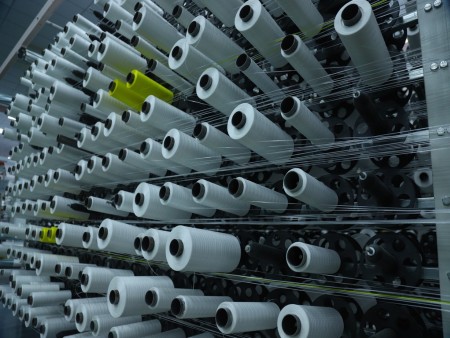 塑编生产线实拍