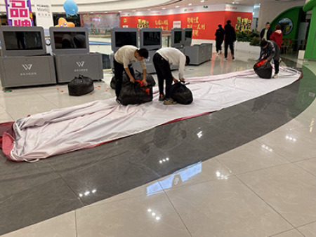兰州万达茂花瓣雨活动 兰州万达茂花瓣雨活动