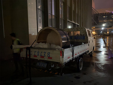 吾悦广场搭建照片