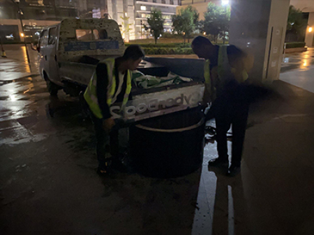 吾悦广场搭建照片