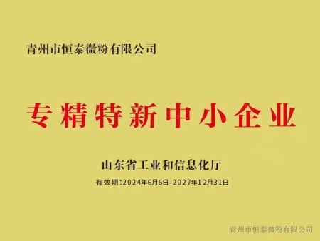 专精特新中小企业